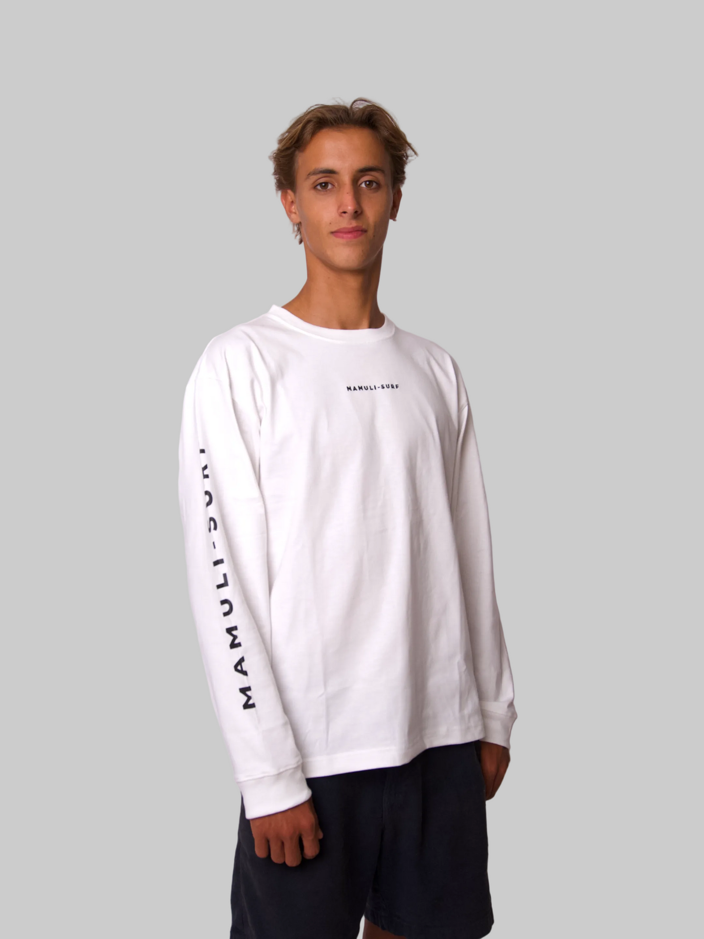LOGO LONG-SLEEVE WHITE