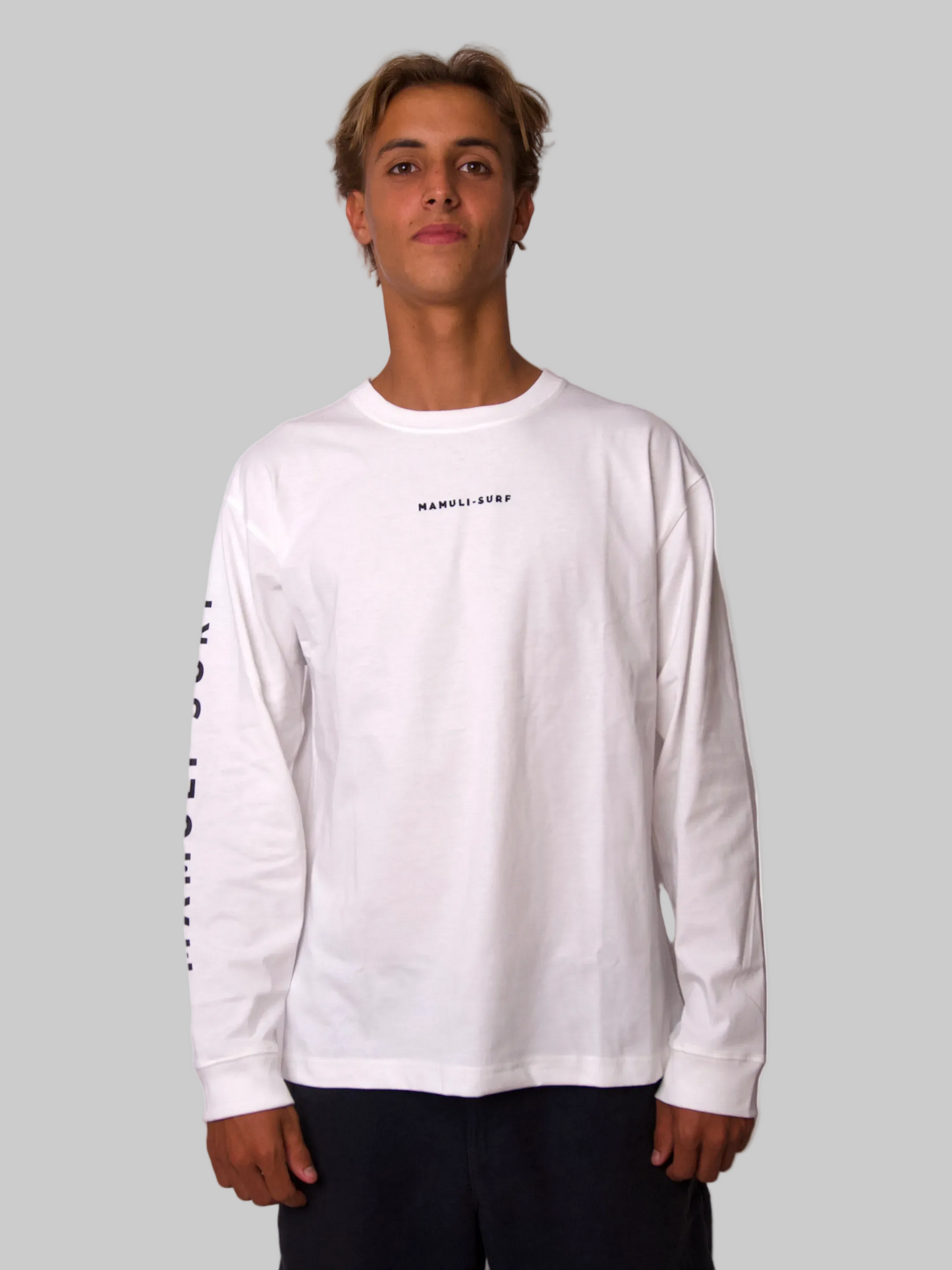 LOGO LONG-SLEEVE WHITE
