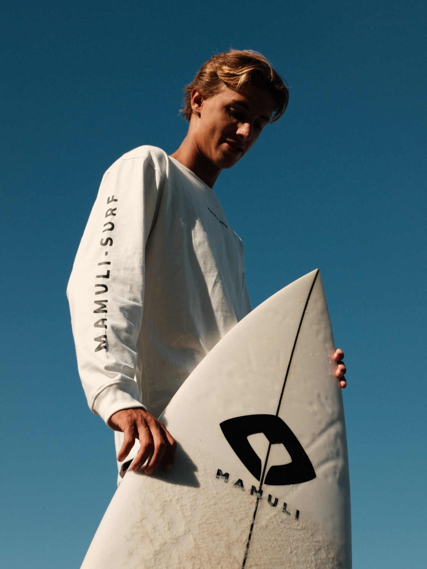 LOGO LONG-SLEEVE WHITE