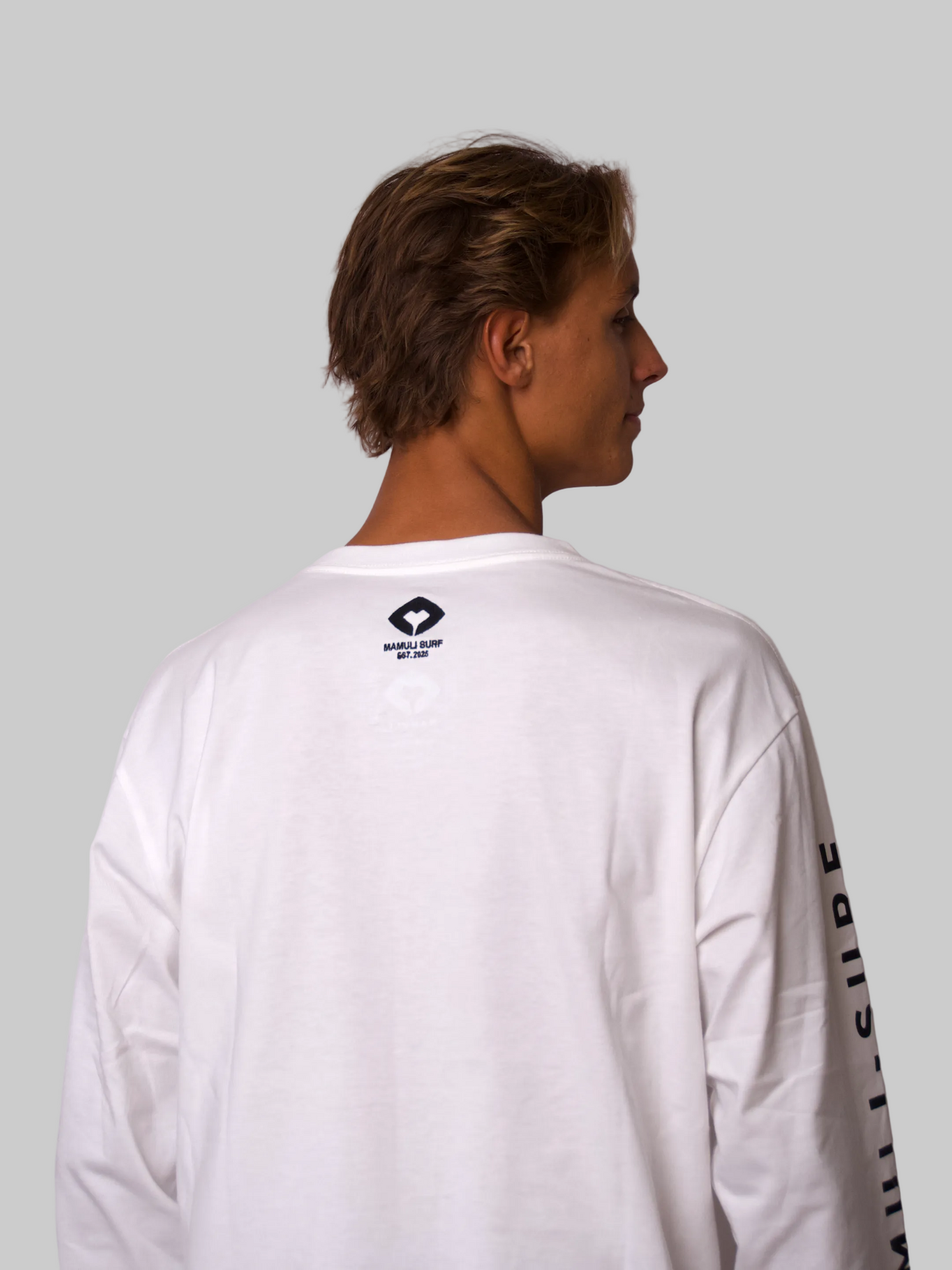 LOGO LONG-SLEEVE WHITE