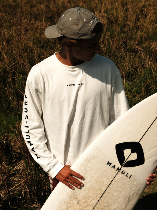 LOGO LONG-SLEEVE WHITE