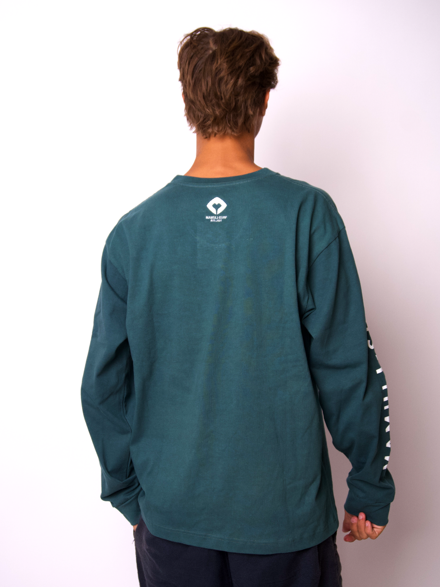 LOGO LONG-SLEEVE GREEN